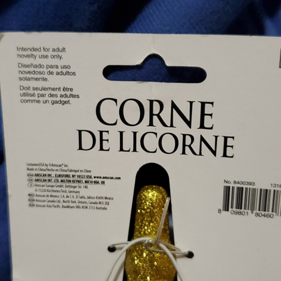 NWT golden unicorn horn - Picture 3 of 4